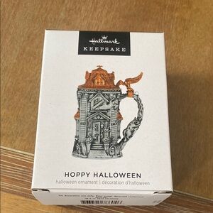 Hallmark Keepsake Halloween Ornament 2023, Hoppy Halloween Beer Stein
